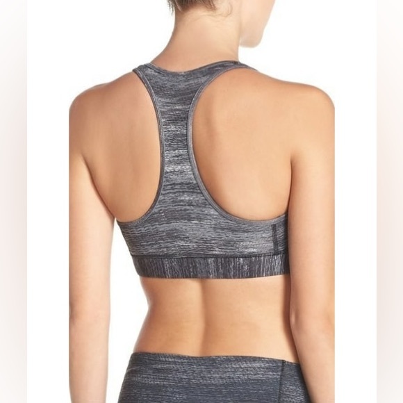 Adidas Climalite Gray Sports Bra XL Padless Athletic Sporty Street Casual - Picture 5 of 13